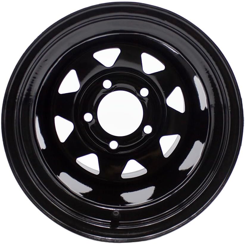 12x8.5 WHEEL RIM 5/4.5 for Zero Turn Mowers Garden Lawn Tractors Heavy Equipment 12 x 8.5 Rim 5 Lugs Bolt Circle 4.5 inch,backspace 4.25 inch, ATV RTV Mower Rim