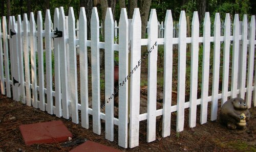 WoodPatternExpert GARDEN FENCE Paper Plans SO EASY BEGINNERS LOOK LIKE EXPERTS Build Your Own CIVIL WAR PICKET STYLE Using This Step By Step DIY Patterns