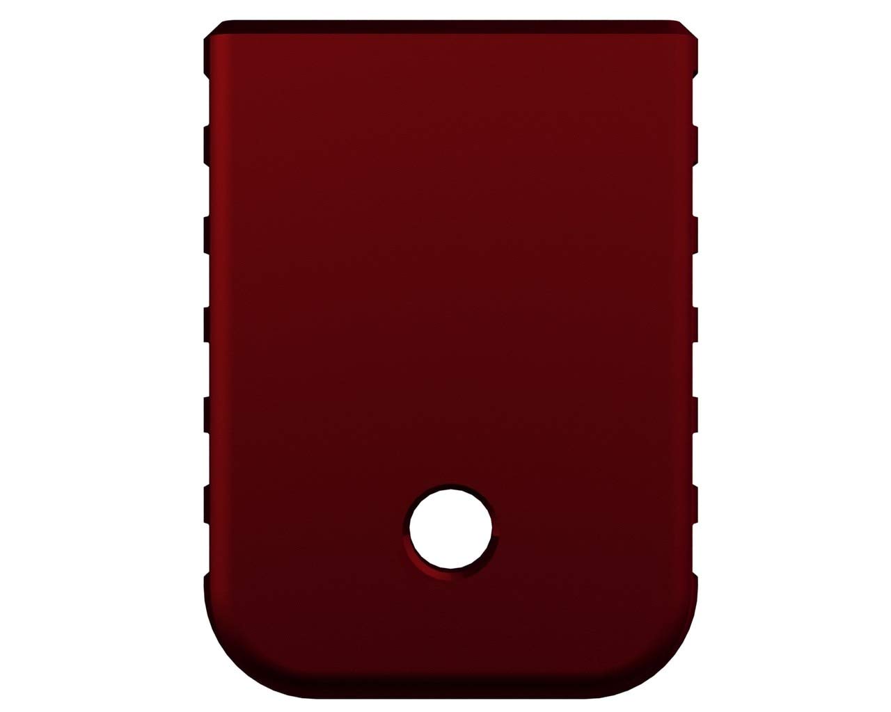 Rowe Tactical Magazine Base Plate for Glock Gen 1-5 - Red (Straight Serrations) - Fits 9mm .40 Cal .357 Sig 45 Gap