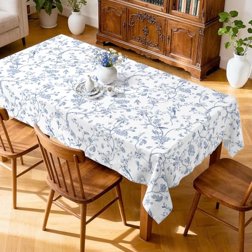 Nappe résistante aux taches Chinoiserie imperméable et lavable pour table