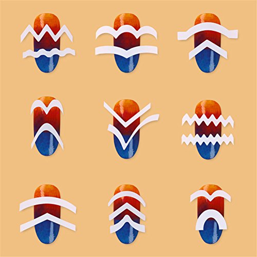 Coulorbuttons 24 fogli bianco forma French