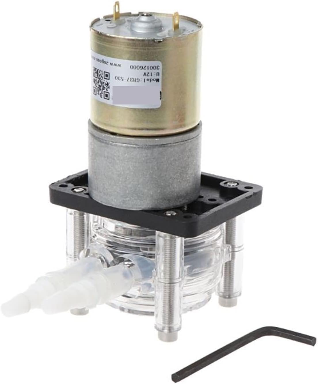 DC 12/24V Peristaltic Pump Large Flow Dosing Pump Vacuum Aquarium Lab Analytical(12V)