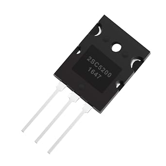 Chanzon 10pcs 2SA1943 2SC5200 (5pcs PNP 2SA1943 + 5pcs NPN 2SC5200) TO-3PL BJT Bipolar Junction Transistor Assortment (Pack of 10pcs)