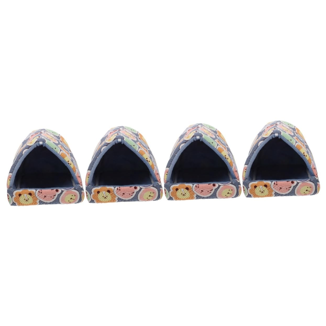 VANZACK 4piezas Cama Acogedora para y Hámsters De Aislante para Pequeñas para Chinchillas y Roedores Lavable y
