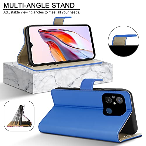 PIXFAB For Xiaomi Redmi 12C Leather Phone Case, Magnetic Closure Full Protection Book Folio Design - Image 3
