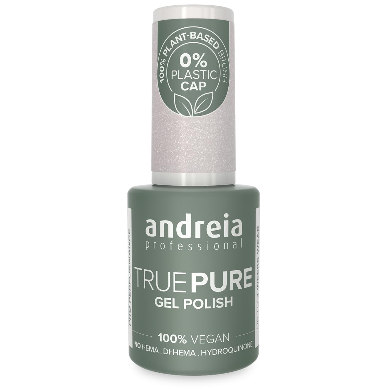 Esmalte de uñas Andreia True Pure T03 evita las uñas descascaradas con el frasco de 10,5 ml 5