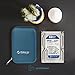 immagine 6ORICO Custodia Protettiva per Disco Rigido 2,5 Pollici - HDD Hard Disk Externo Portatile Western Digital WD Seagate Toshiba Samsung Maxtor (5 Pacchi,Colorato)