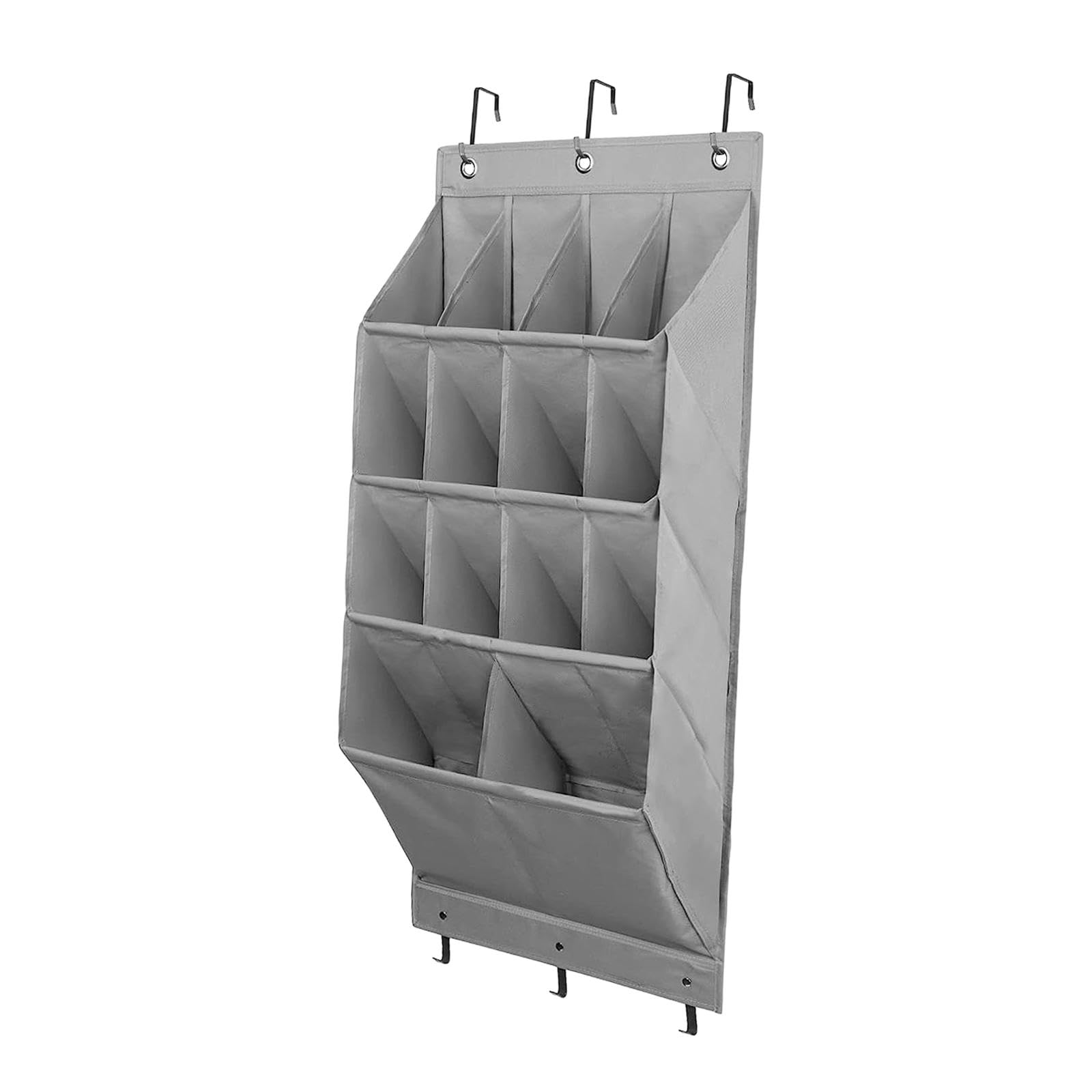 Porte-chaussures suspendu à 14 grilles pour optimiser le rangement de vos chaussures de chambre