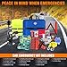 Emergency Car Kit,Roadside Emergency Tool Kit for Vehicle Truck with Air Compressor Jumper Cable First Aid Kit,Winter Auto Road Side Kit Women Men Car Travel Safety Assistance Survival Essentials Kit
