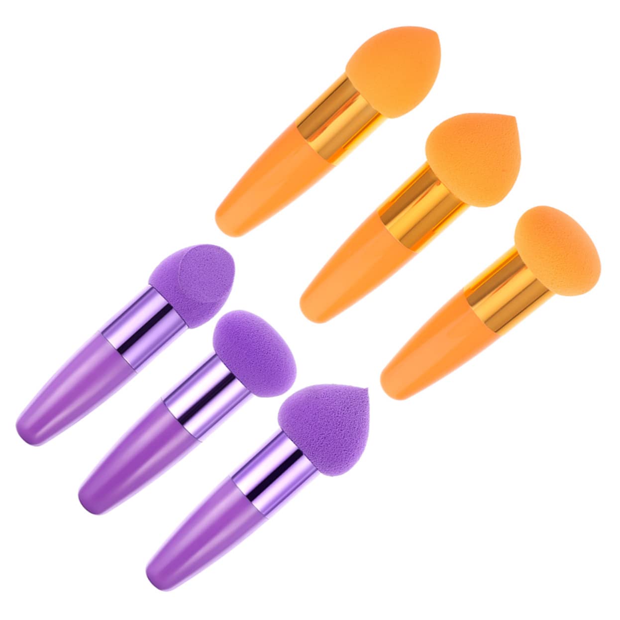 POPETPOP 30pezzi Spugnette Per Fondotinta Pennelli Per Make-up Professionali Accessori Cosmetici Per Applicazione Facile e Precisa Per Trucco Viso e Sfumature Strumenti Di Bellezza Per