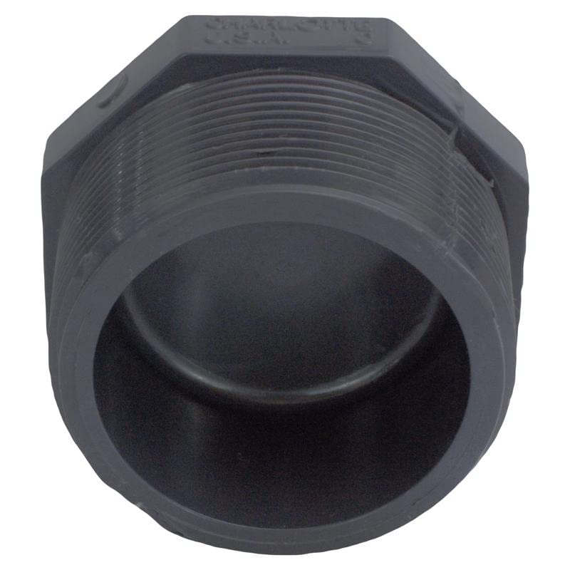 Charlotte Pipe Schedule 80 1 in. MPT x 1 in. Dia. MPT PVC Threaded Plug