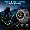 Joautrial Military Smart Watch for Men with GPS, 1.43" AMOLED Bluetooth Call, LED Flashlight, Rugged Tactical Watch for Android iOS, 3ATM Waterproof Fitness Tracker with Heart Rate Pedometer 4