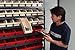 Quantum Bin Shelving System - 96 Bins size 11 5/8" x 4 1/8" x 4"