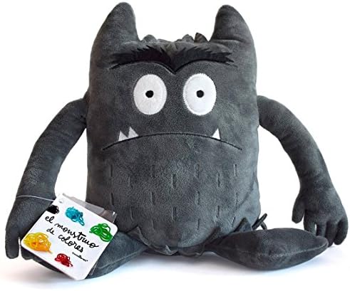 El monstruo de colores. Peluche gris