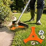 Lama Decespugliatore 3 Denti in Nylon per STIHL FS 70 RC-E, Doppio Lato Resistente per Tagliare più Rapidamente e Curare Meglio Il Giardino