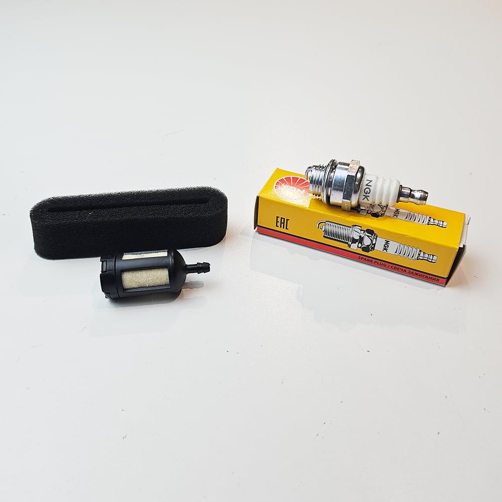 Service Kit to fit Cobra Garden Blower Vac BV26C Air Filter, Fuel Filter & Spark Plug