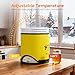 5-Gallon Honey Bucket Heater, Honey Barrel & Pail Heating Blanket with Timer, Adjustable Thermostat (59°F-149°F), 100W Drum Warmer Pad for Honey, Syrup, Wax, Polyethylene & Steel Containers