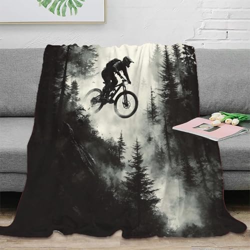 Couverture Microfibre AdventureRideStyle Chaude contre le Froid 3D