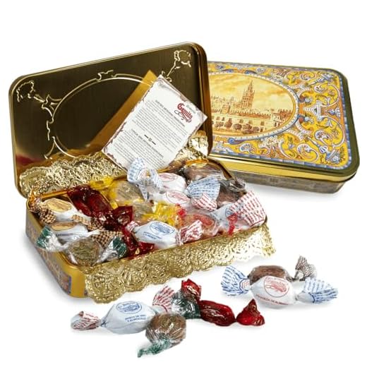 Mantecados y Polvorones de Estepa. Lata Lujo Obras Maestras 900g