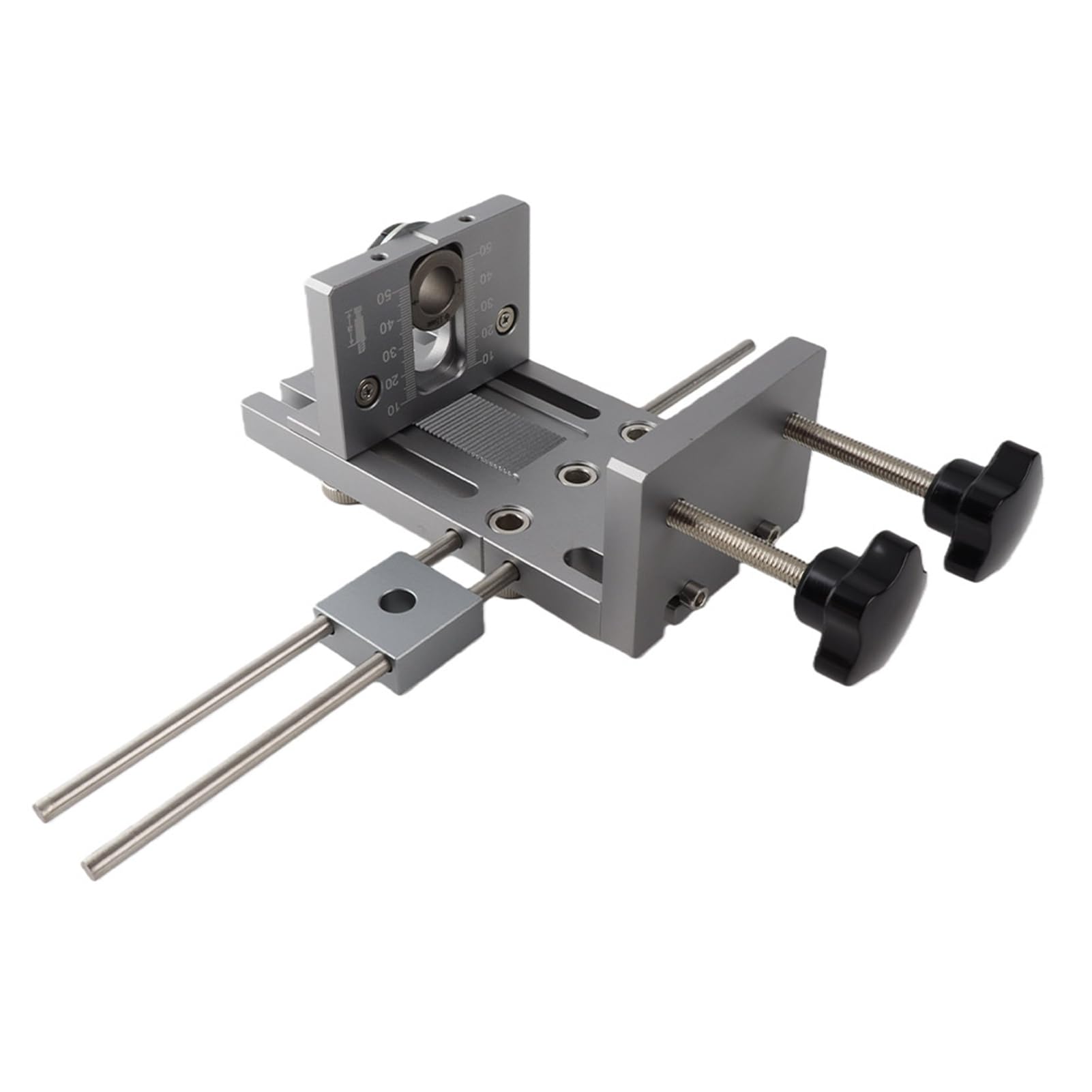 3 en 1, 6/8/10/15Mm Plantilla Dowelmax, Plantilla Espigas Autocentrante, Kit de Localizador de Guía de Taladro para Carpintería