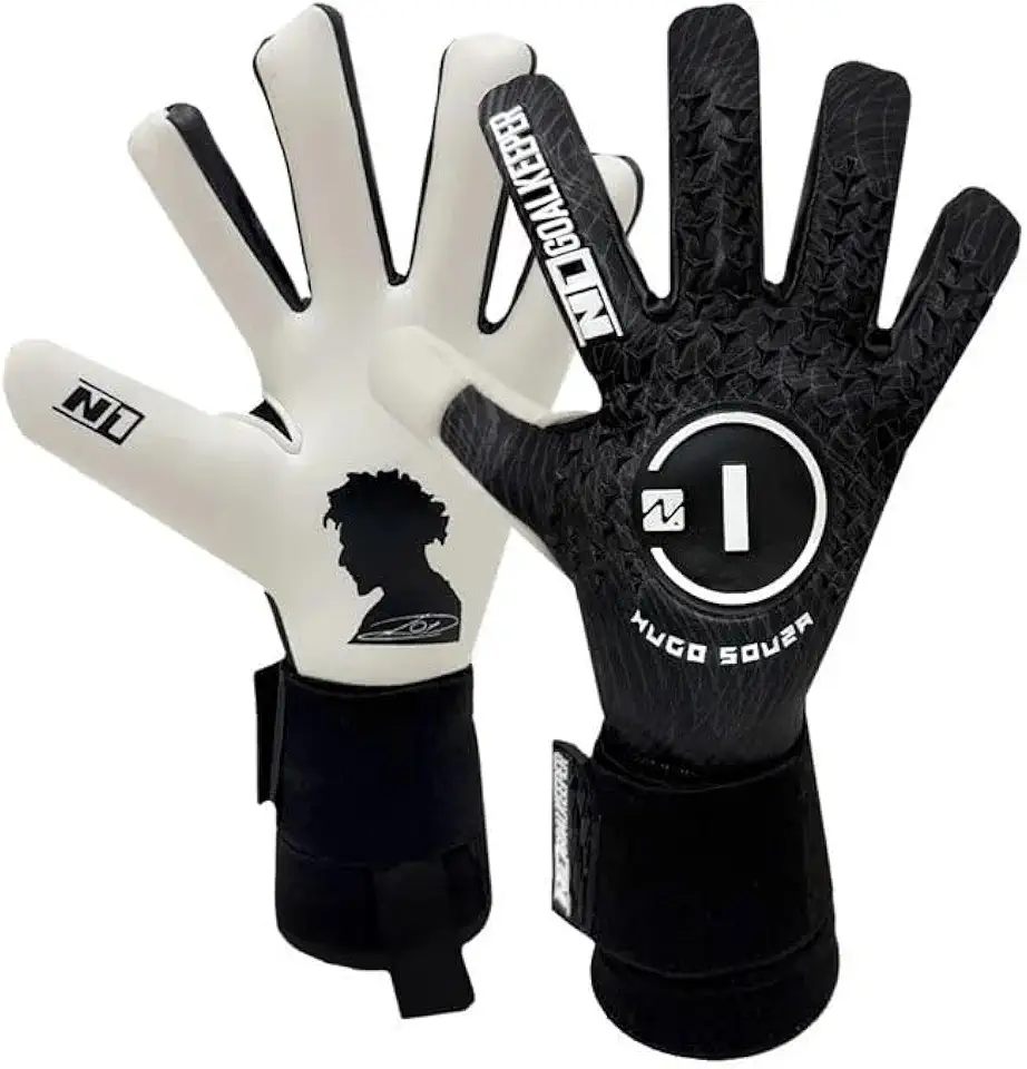 Luva Goleiro Profissional N1 Scorpius 2.0 Cor:Hugo, Tamanho:9