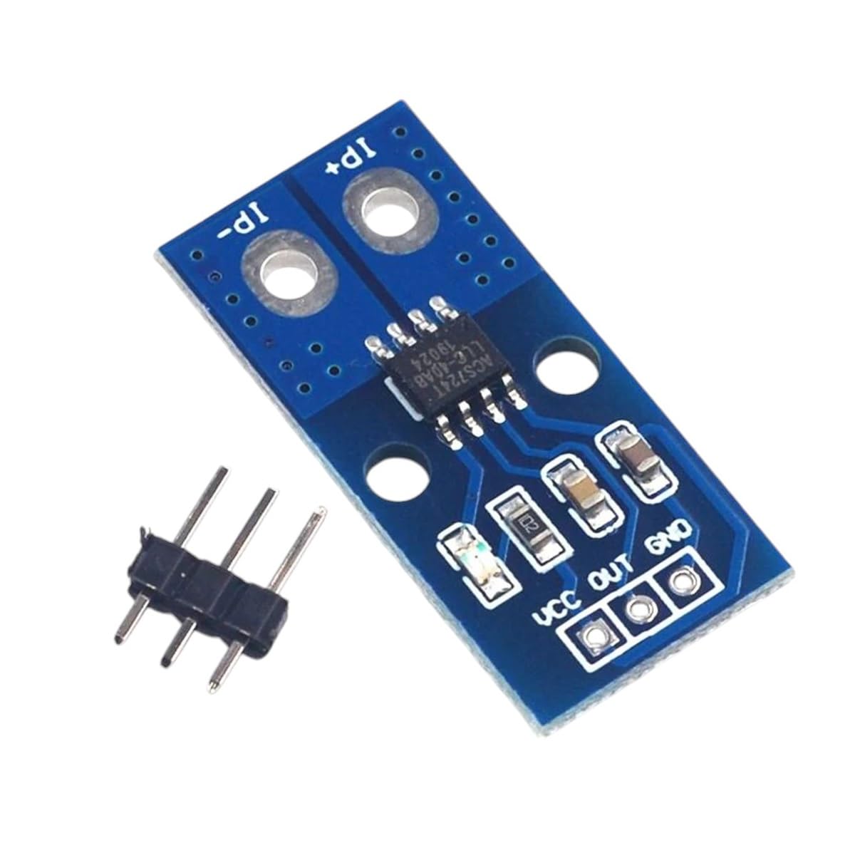 DC AC 50A Range Current Detection Board ACS724TLLCR 40A 50A Range Hall Current Sensor Module ACS724 Module for Arduieno New for Arrival 2025 High for Quality