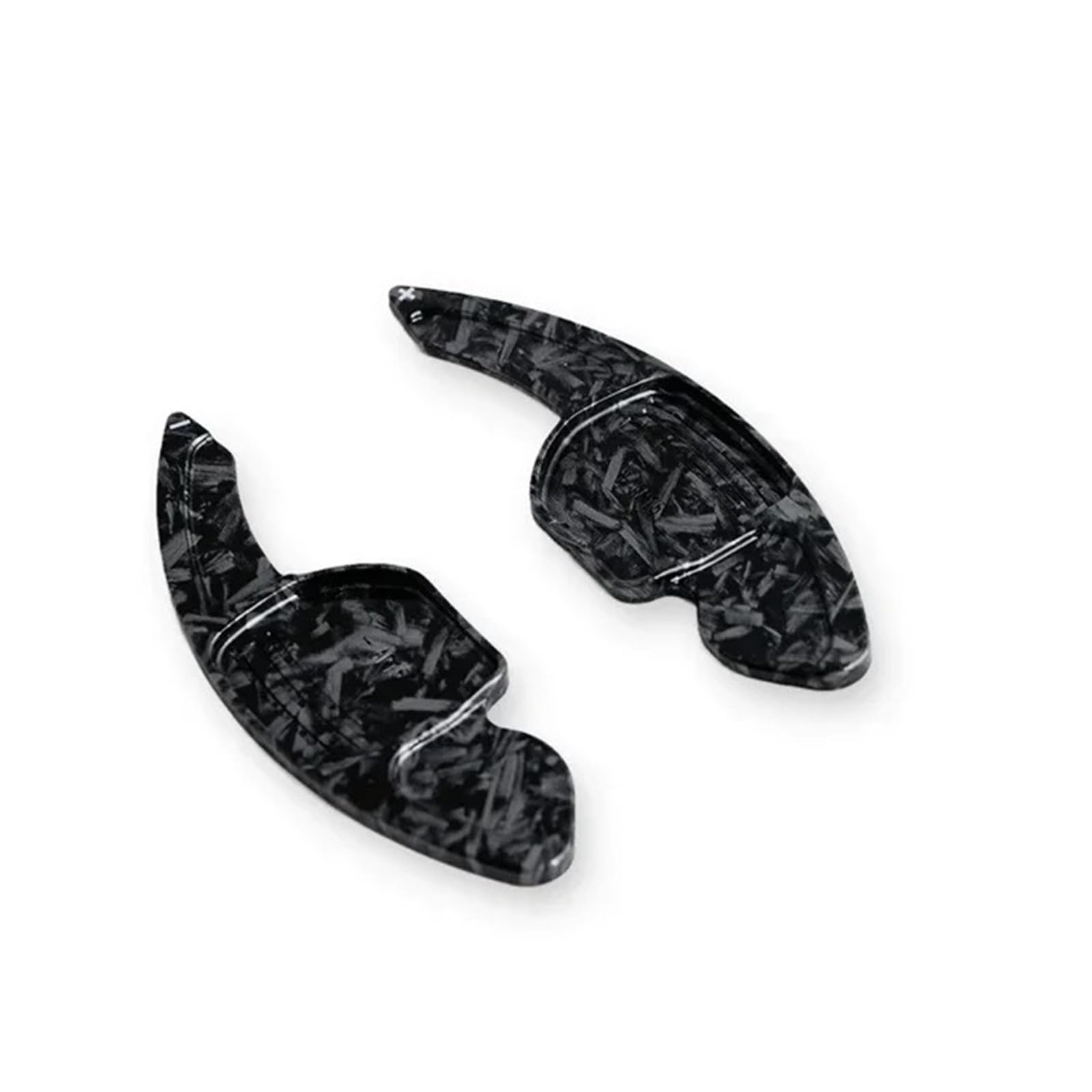 ZHANGZHENGYAO Car Steering Wheel Shifter Paddle for Seat for Alhambra for Ateca for Leon for Tarraco for Ibiza for 6P for Cupra for ST Car Wheel Shift Paddle Shifter(Satin Black)