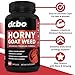 Horny Goat Weed For Men and Women - 1590mg Extra Max Male Enhancement, Stamina, Endurance, Performance - Maca Root, Tribulus, Muira Puama, L Arginine Ginseng Hornygoatweed for Men & Women - 60 Pills