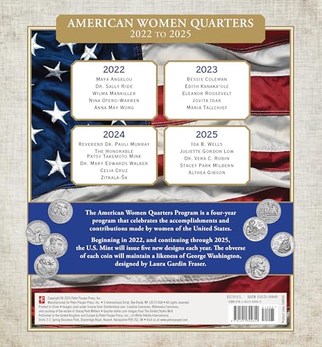 American Women Quarters Collector's Portfolio (Collect quarters for all three mints!) - Image 2
