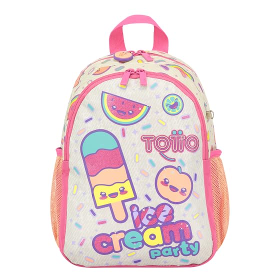 Mochila Totto Ice Fruit S de color rosa