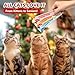 Puddonio Christmas Cat Treats, High-Meat Lickable Puree, Grain & Gum Free, for Cats, All-Natural Protein Snacks, 0.5oz Tubes (Pack of 20)