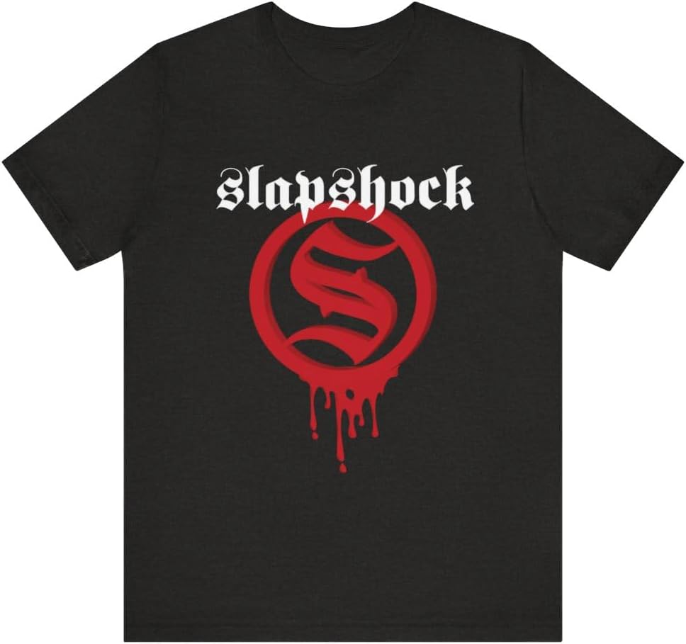Slapshock T Shirt Unisex Relaxed Fit 100% Cotton, Pinoy Rock Band Graphic Tee Tshirt Design, Filipino T-Shirt Casual Summer Clothes Batang 90s Concert Wear, Madapaka (L, Heather Slate)
