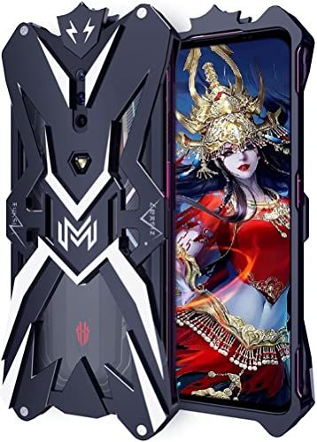 SNOWtreeAA Carcasa de Metal Creativa para Nubia Redmagic 7 5G. Compatible con Red Magic 7 Funda/Caja del Teléfono