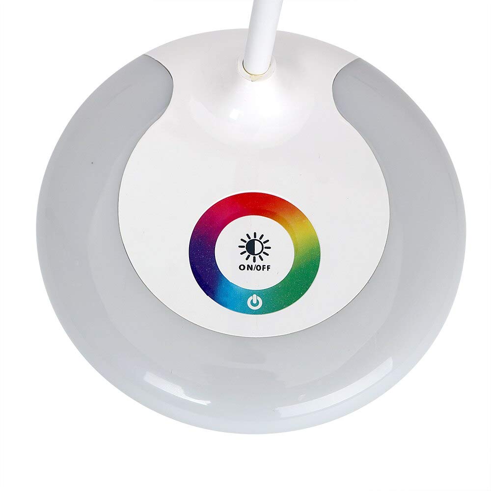 Lampa stołowa 3-poziomowy dotyk RGB Ochrona oczu Lampa stołowa Lampa stołowa LED Możliwość przyciemniania w nocy Lampa biurkowa Led USB Ładowanie książki Lampka do czytania Lampy z możliwością