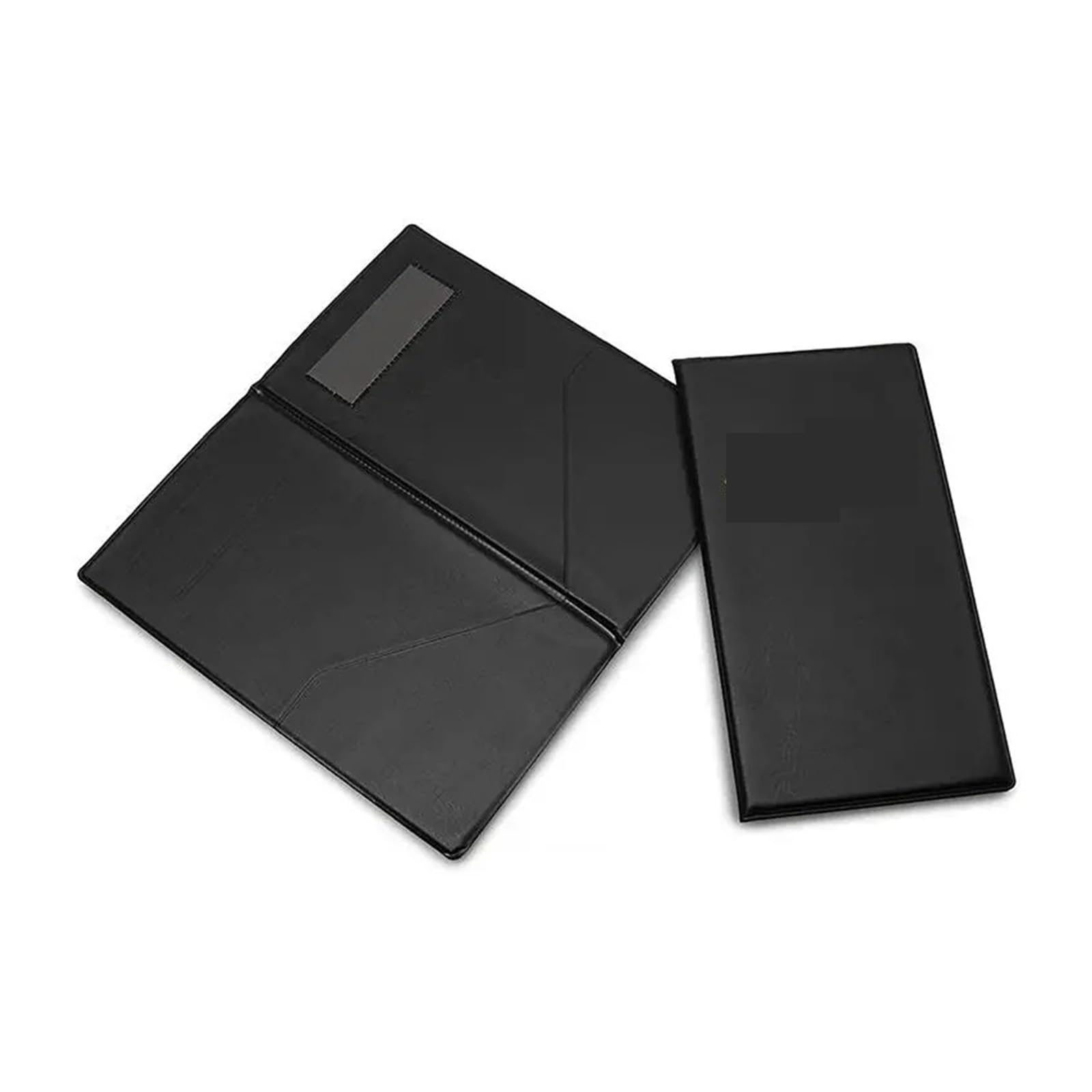 Portada de menú de restaurante Carpeta de cheques Pvc, portatarjetas for invitados, restaurante, presentadores, organizador menú servidor facturas, 1/5/10 Uds(10Pcs black)