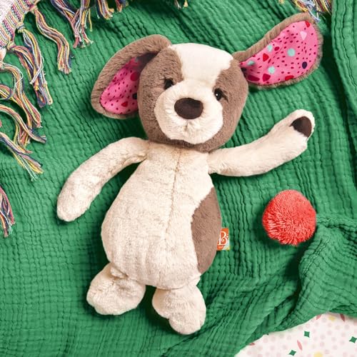 B. toys - Happyhues - Cupcake Pup - Plüsch Hund - Superweiches Plüschtier - Plüschtier für Babys, Kleinkinder, Kinder - Waschmaschinenfester Plüschwelpe - 0 Monate +
