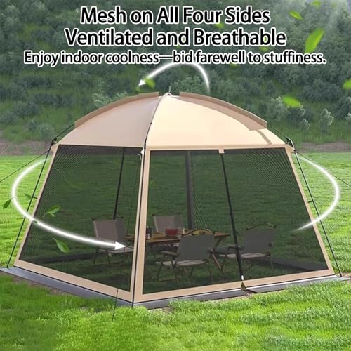 Carpa portátil ventilada con mosquitero para 1 persona miniatura 5
