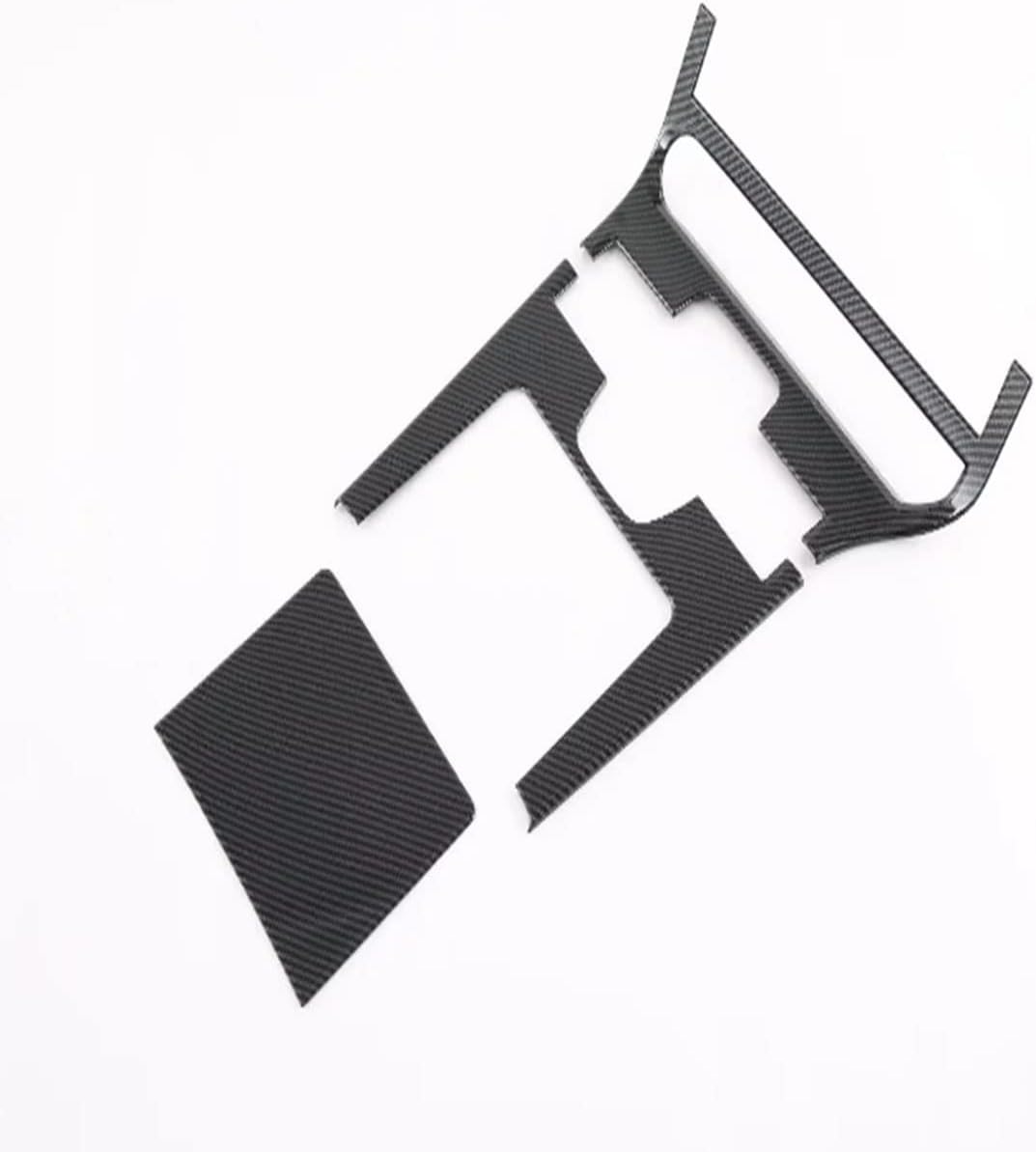 Carbon Fiber Material for Automotive Interior Decoration Strips For bZ4X 2023-2024 (3 Gearbox Decorative Carbon fibers)