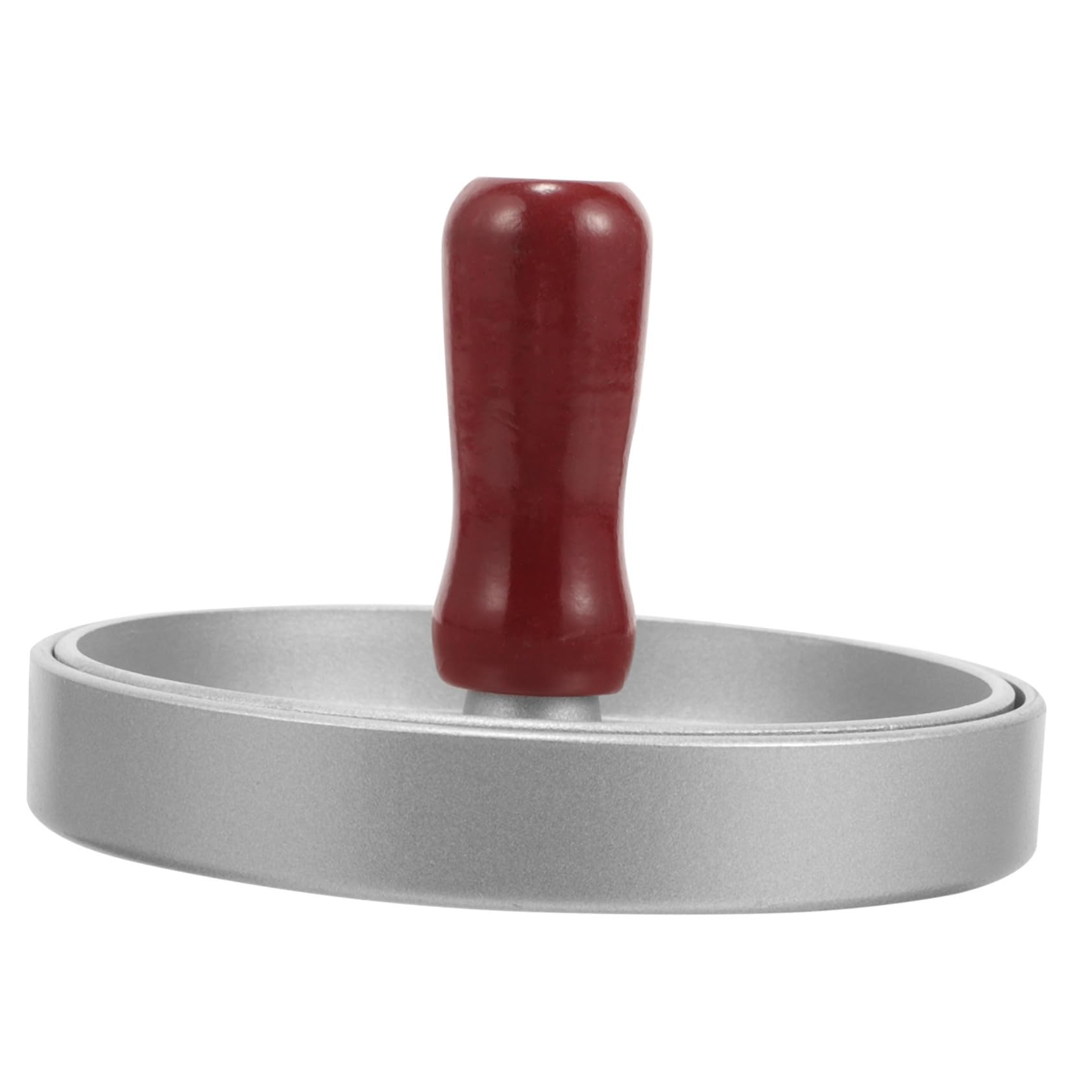 POPETPOP 1pc Shape Burger Meat Press Ergonomic Design for Easy Handling for Grilling BBQ and Cooking Space Saving Tool for Home Use Easy to Clean and Store