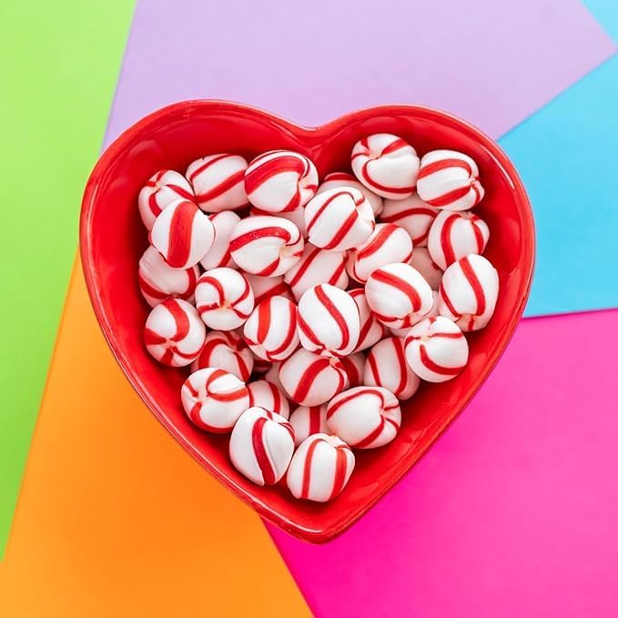 Sweet Stripes Soft Peppermint Candy, Individually Wrapped, 24 oz (350 count) (One Pack)