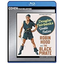 Douglas Fairbanks Double Feature Robin Hood / The Black Pirate [Blu-ray]