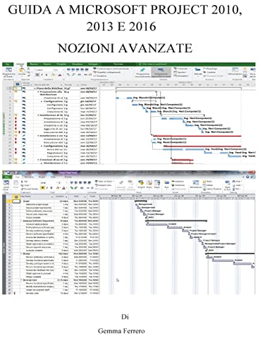 Guida a Microsoft Project 2010, 2013 E 2016: Nozioni Avanzate