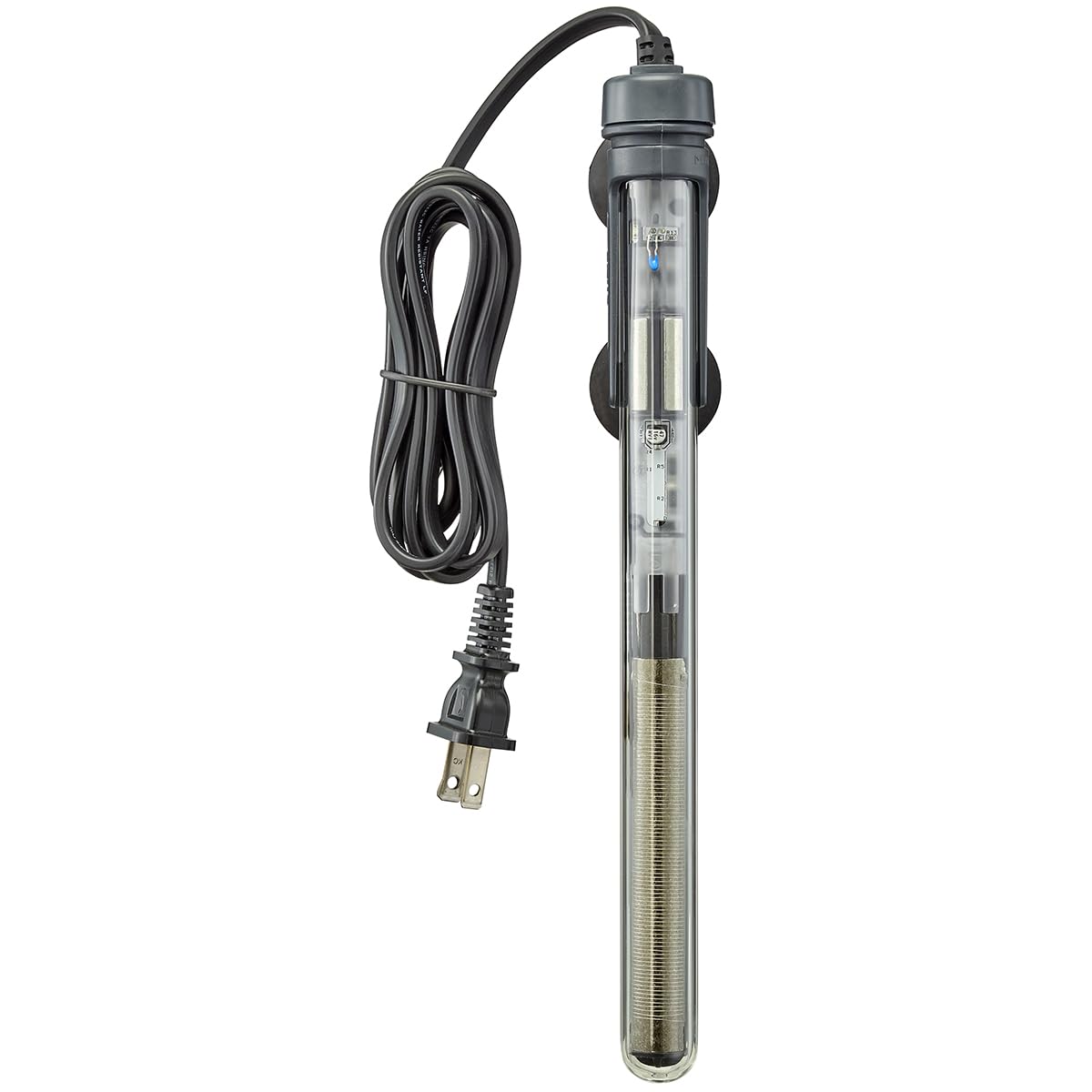 AquaReady Chauffage d'aquarium préréglé 100 W – Chauffage submersible pour aquariums d'eau douce et d'eau salée, fiable et économe en énergie, design compact pour aquariums de 78 à 100 litres