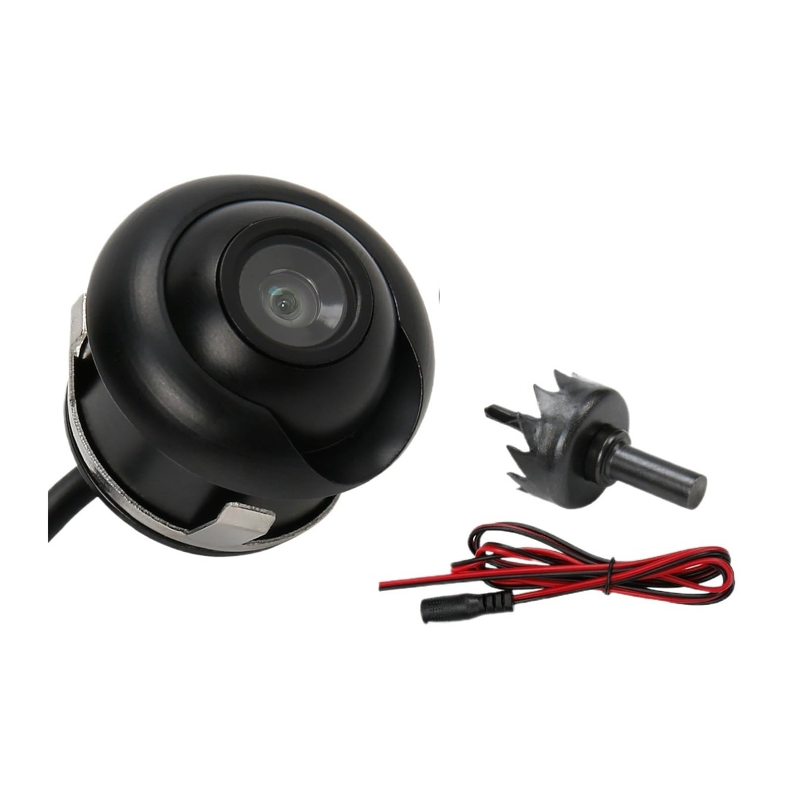 Cámaras Traseras Cámara Vista Trasera Coche Marcha Atrás 170 Grados Ip68 Impermeable Ccd HD Imagen Visión Nocturna Monitor Marcha Atrás Cable 6m(Product 2)