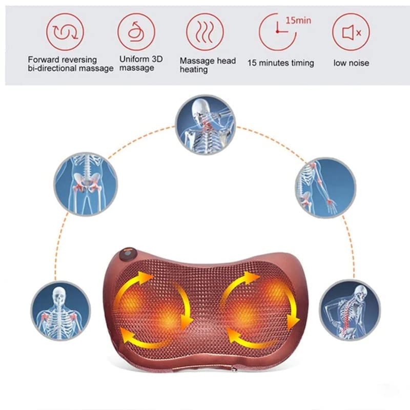 Shivom New Deep Heel Pilo Shiatsu Infrared Heat Therapy with Masagar 3 Mode Settings. Massage deep tissue for relieving shoulder, neck and back pain Shivom New Deep Heel Pilo Shiatsu Infrared Heat Therapy with Masagar 3 Mode Settings. Massage deep tissue for relieving shoulder, neck and back pain