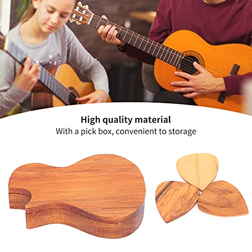 Porte-médiator avec 3 médiators en bois - Les Beatles, Paul McCartney, John Lennon, RIngo Starr, George Harrison Porte-médiator avec 3 médiators en bois – Image 5