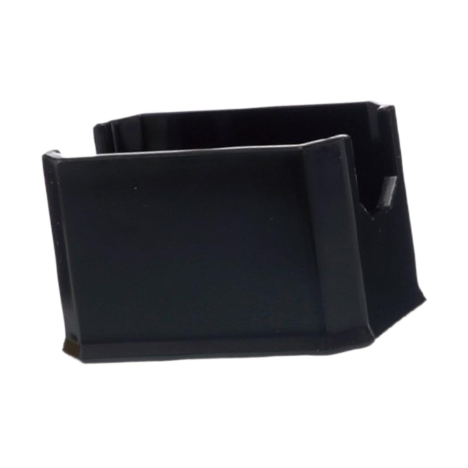 Sharplace Sugar Packet Holder Tea Bag Organizer Holder Sugar Packets Caddies Storage Container Sugar Caddies for Kitchen Home Cabinet Table, Black, 8.2x5.2x5.1cm