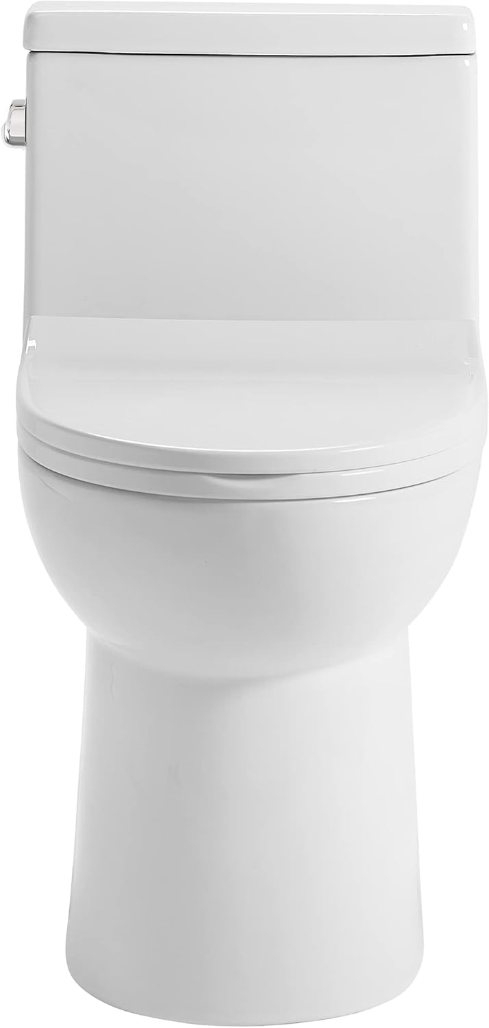 Daxton One-Piece Elongated Left Side Flush Toilet 1.28 gpf