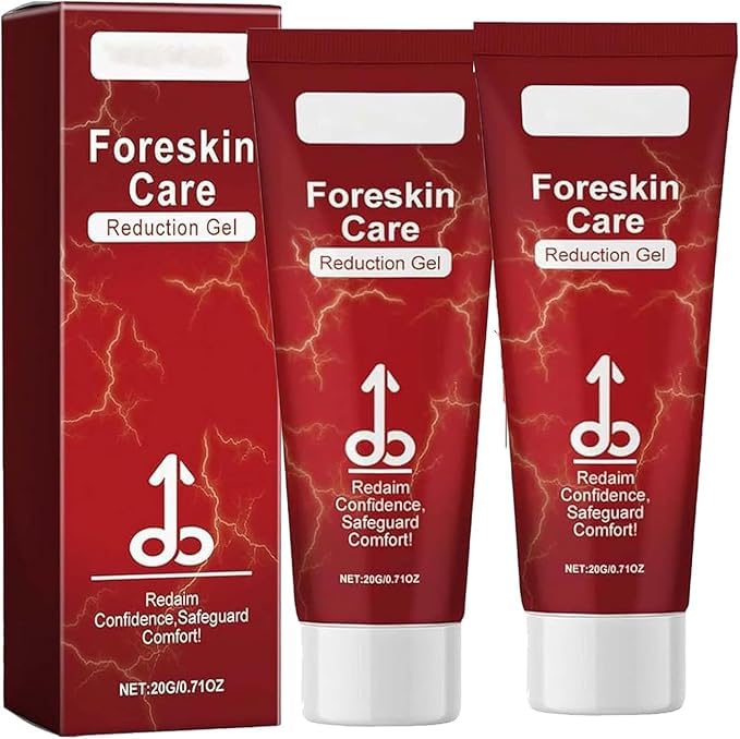 MaleGuard ForeskinCare Reduction Gel, Bruteco Redundant Prepuce Corrector Gel,Male Foreskin Correction Gel Foreskin Phimosis, Correction Gel for Excessive Foreskin Men's Health (2 pcs)