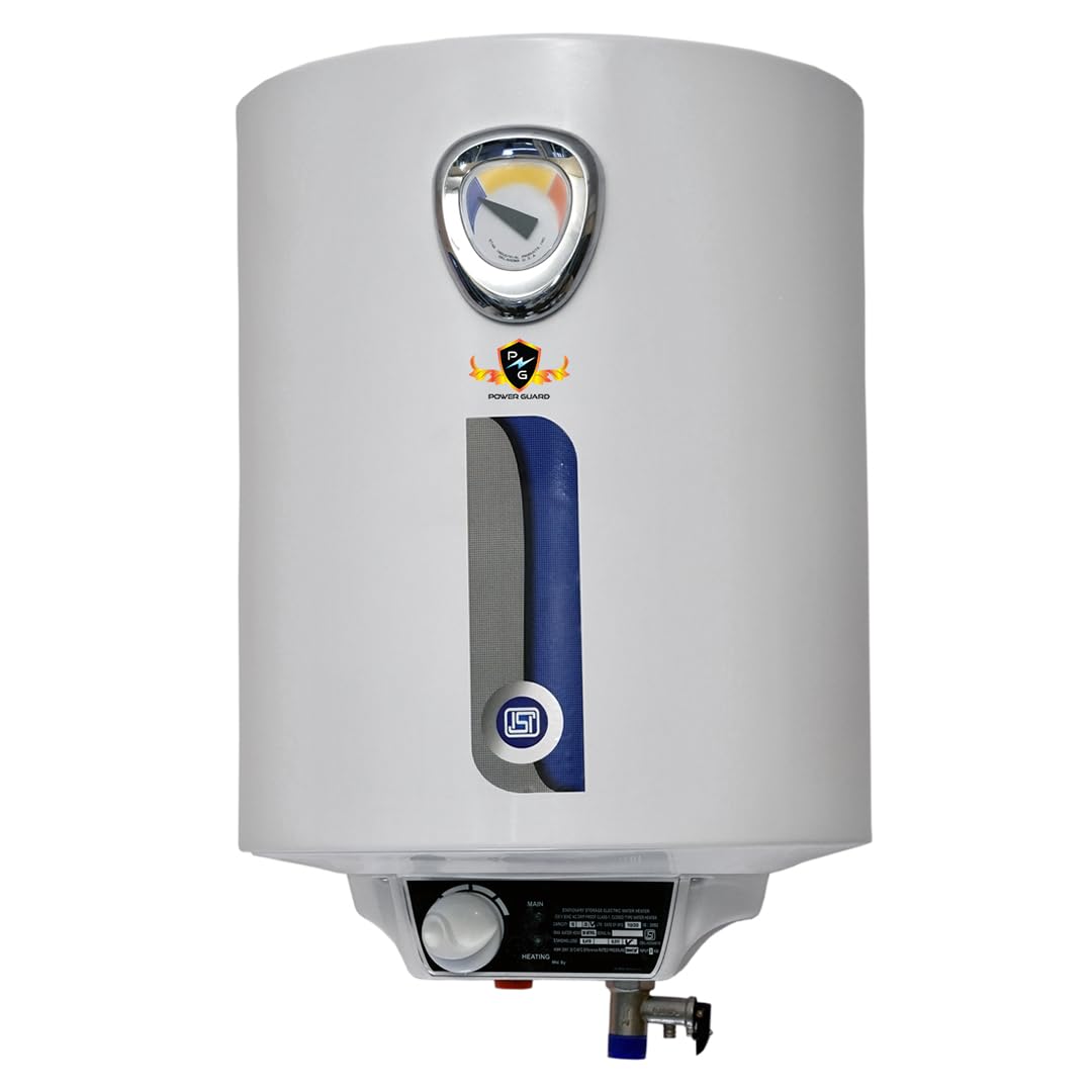 Buy Power Guard 25L Glass Line Storage Water Heater | 25 Litre | Vertical  Glass Line | Premium Design | 2+7 Year Warranty | (White, PG 25 Glv) Online  at Low Prices in India - Amazon.in